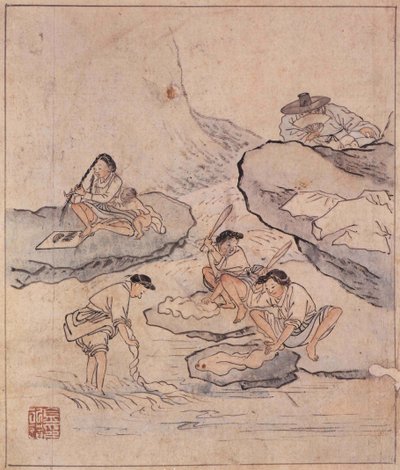 Ein Waschplatz von Kim Hong Do